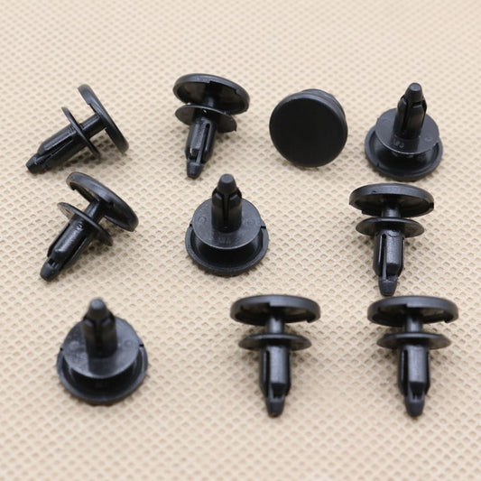 10-Piece Patchwork Mantle Grille Panel Clip Fixing Buckle for Mitsubishi MN182520