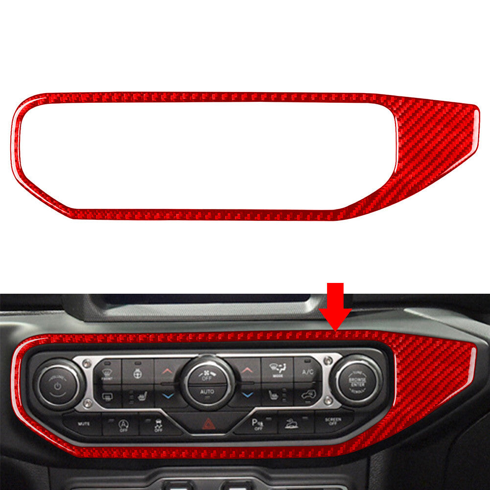 AC Climate Control Cover Trim fits for Jeep for Wrangler JL 4XE Gladiator JT