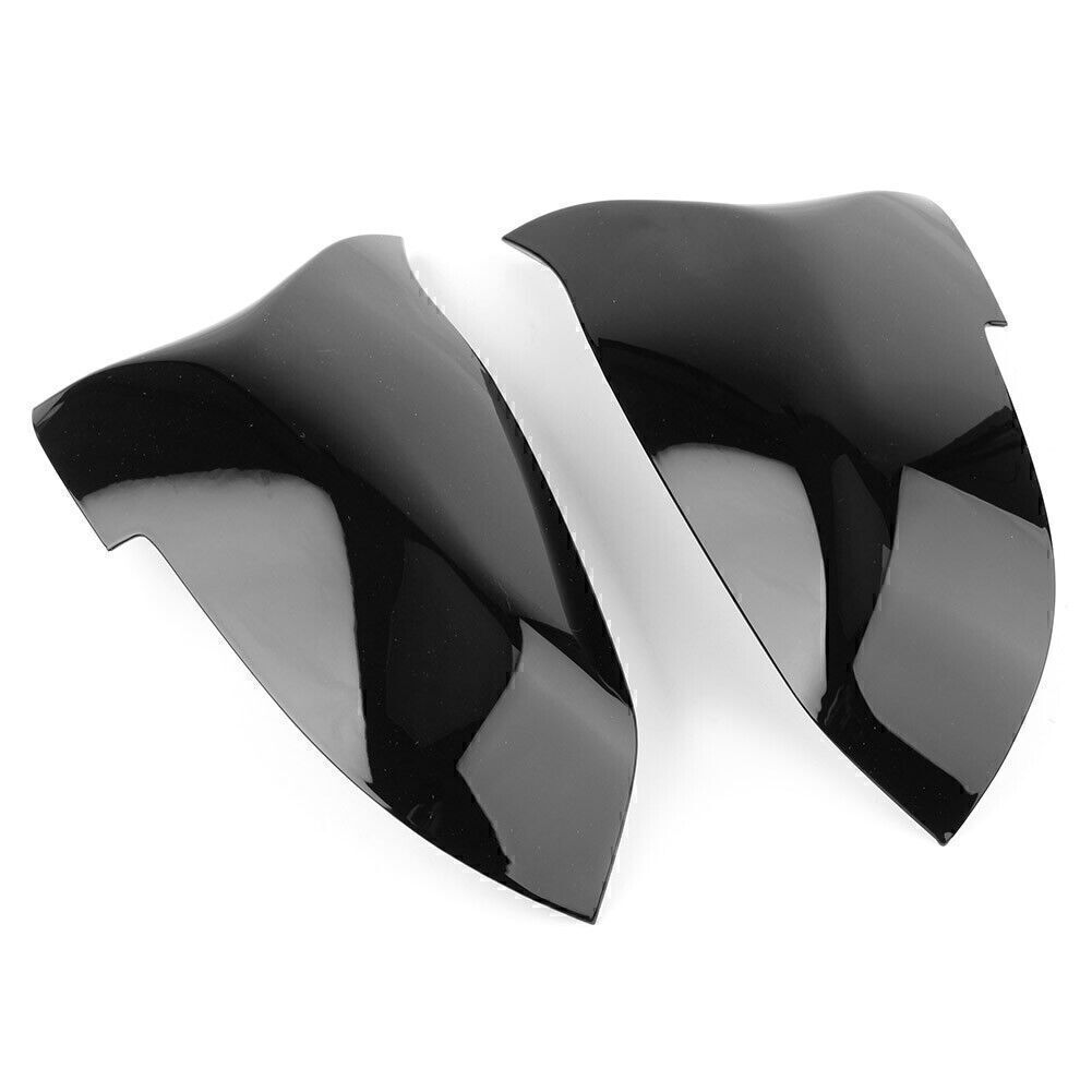 2pcs Rear View Side Mirror Cover Trim for BMW F10 F11 F01 F06 F07 LCI 2014-2016