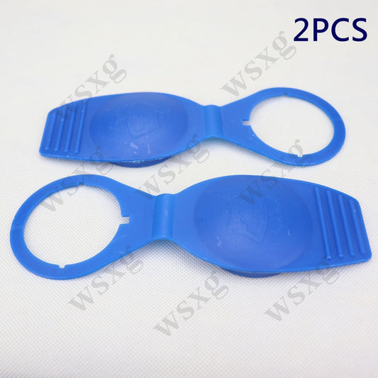 2PCS Windscreen Washer Wiper Fluid Reservoir Tank Lid Cap Cover for Audi