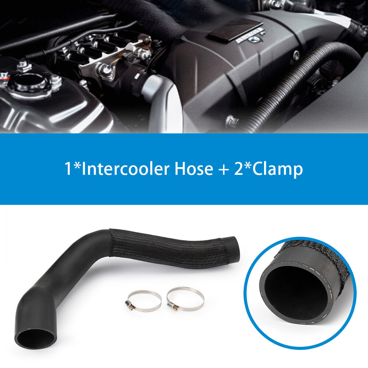1PC Pipe Hose New Black for MITSUBISHI Pajero 2005-2014 3.2L Diesel 1505A200