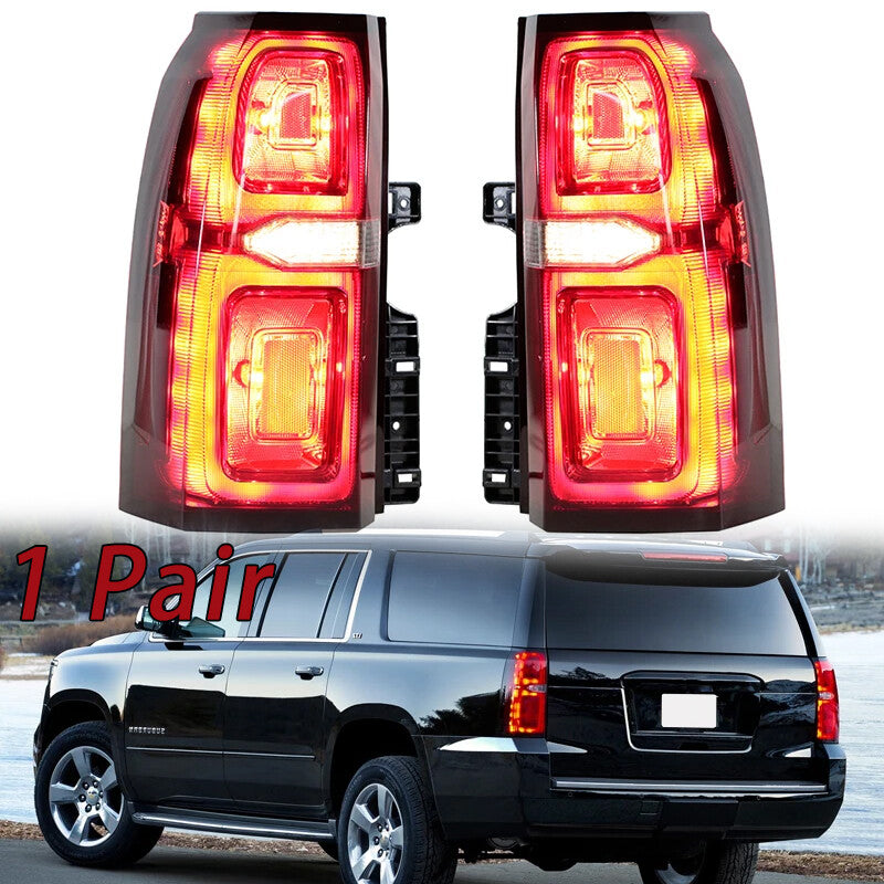 Suitable for 2015 for Chevrolet Tahoe Suburban - Dual LED Rear Taillights and Turn Signals