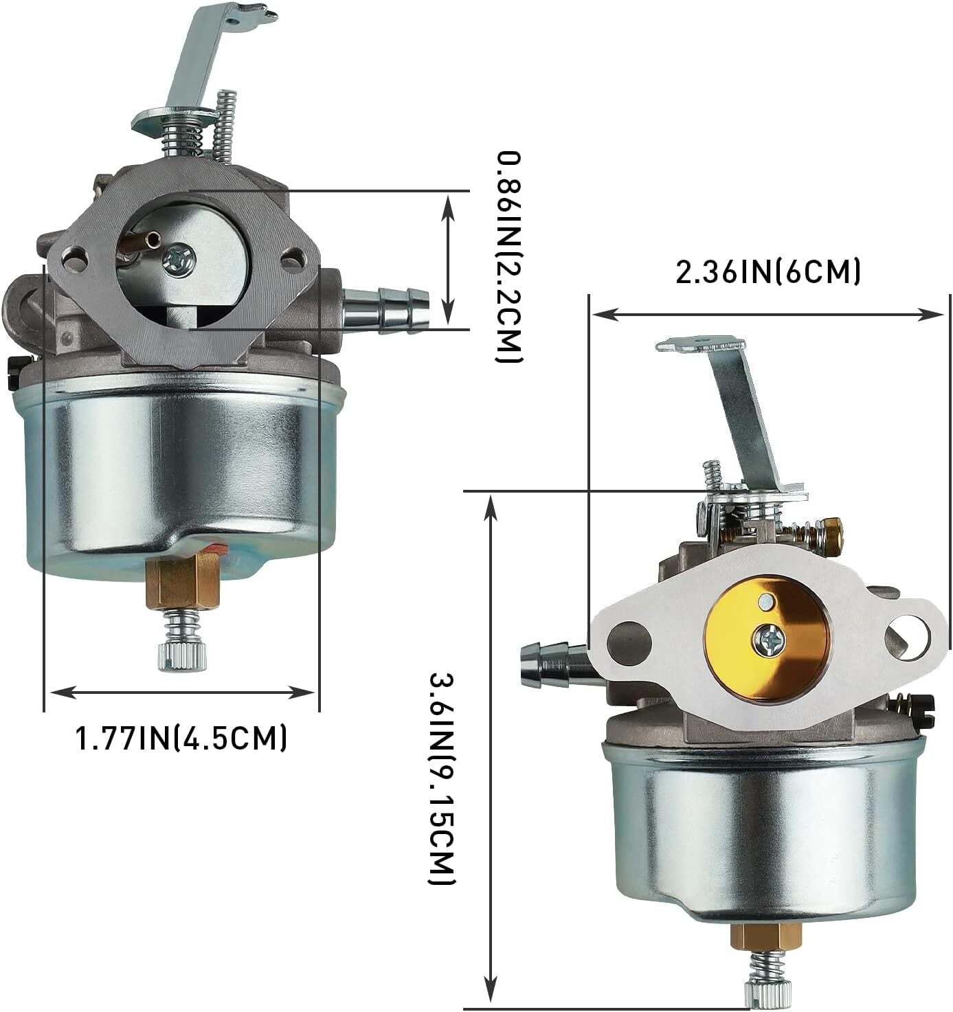 Carburetor For Tecumseh Snowblower H70 H80 7hp 8hp 9hp,5HP 6HP H50 H60 Engines