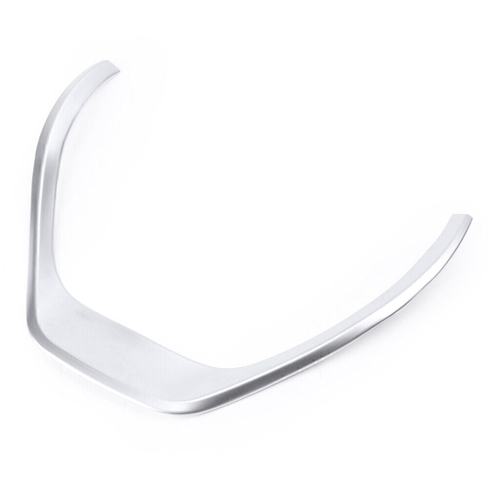for BMW 1 3 Series 2013-2015 2014 ABS Glossy Chrome Steering Wheel Cover Trim