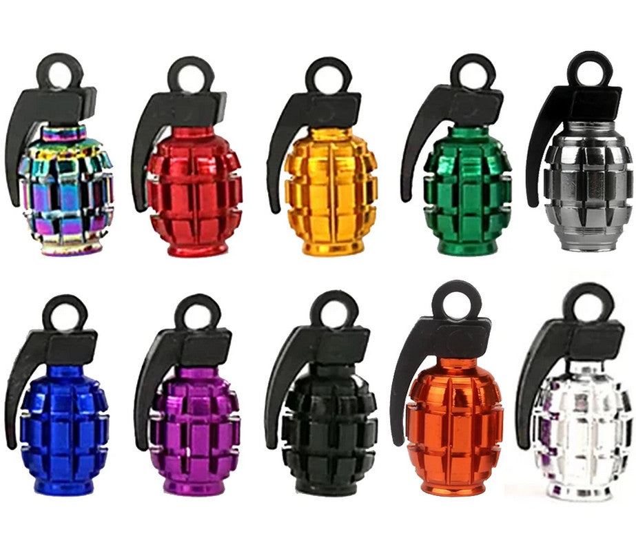 4-piece car tire valve cover rod air dust cover dustproof white and black crown for Volvo