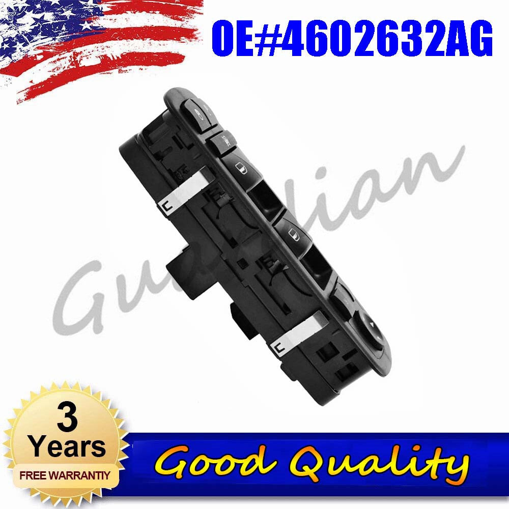 Front left drive side power window switch 4602632AG for Dodge JOURNEY NITRO