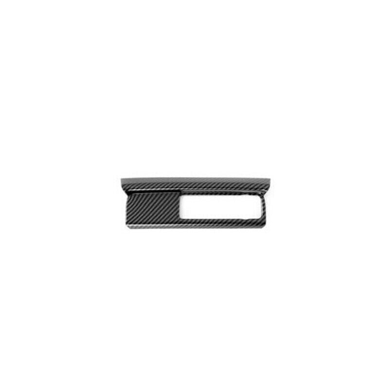 1P Carbon Fiber Cigarette Lighter Panel Cover Trim for Honda for Civic 2022-24 Sedan