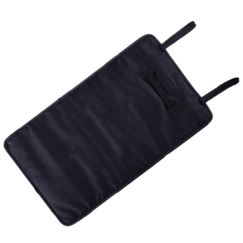 1Pcs Car Black Oxford Canvas Reel Roll Type Storage Bag Tool Reels Pocket Pouch