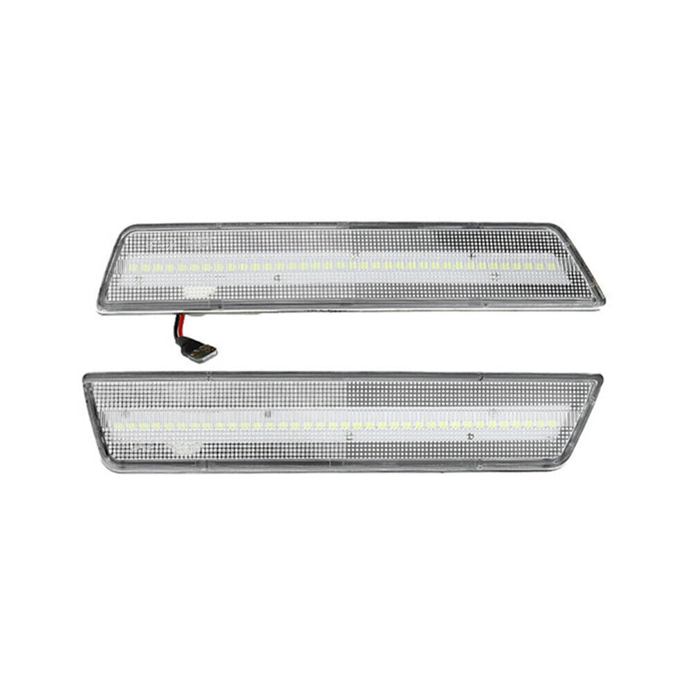 2x LED Rear Side Marker Lights Fit 08-14 for Dodge for Challenger /11-14 Charger White