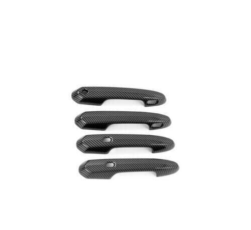 Fit for Toyota for Sienna 2021-2023 Carbon Fiber Pattern Door Handle+Bowl Cover Trim