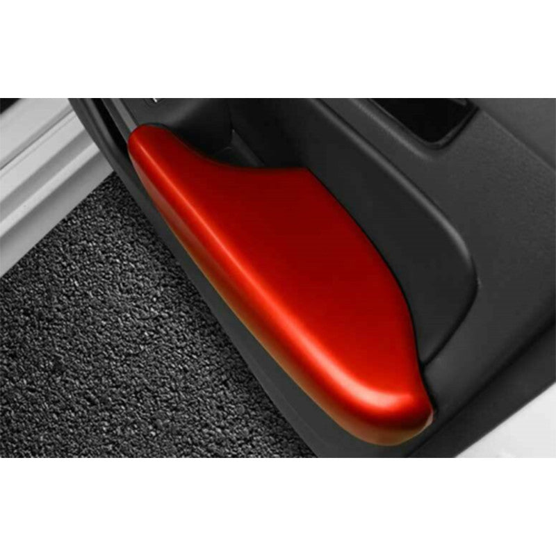 for Honda for Civic Sedan 2022-2023 Matte Red Inner Door Armrest Panel Cover Trim 4P