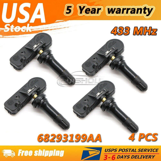 4x68293199AA TPMS Tire Pressure Monitors Sensor For 2019-22 for Dodge for Ram 1500 DT