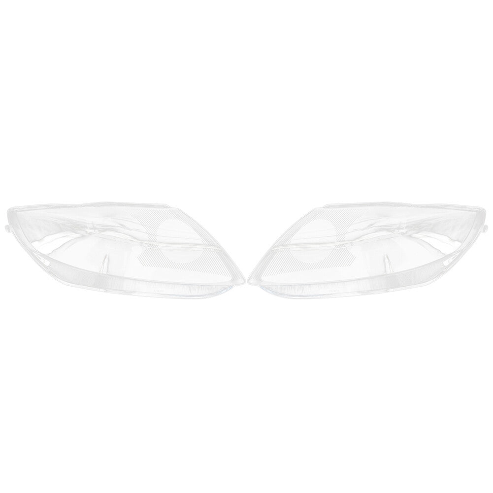 Front Headlight Lens Cover Lampshade Pair for BMW Z4 E85 2003-2008 Transparent