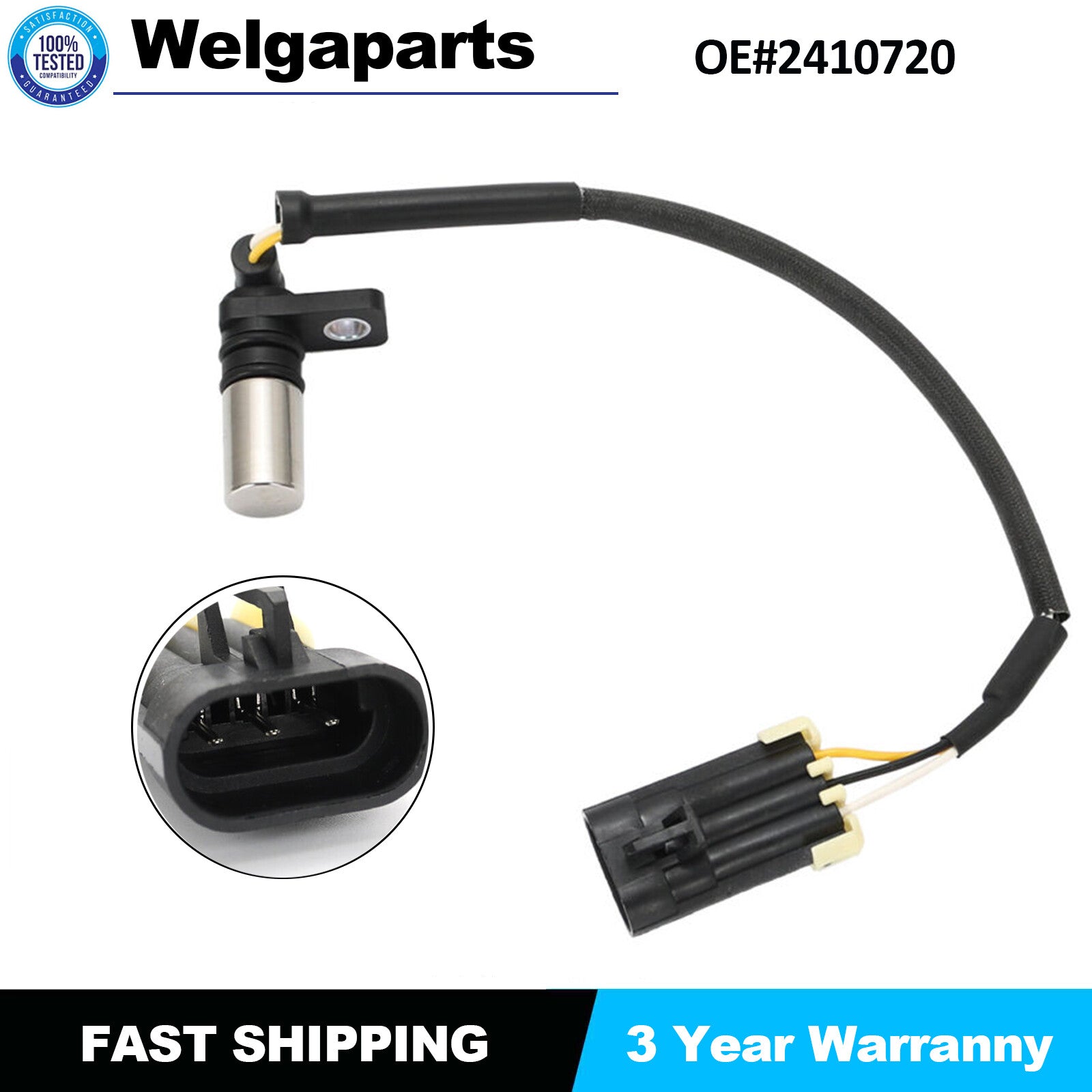 New Crank Position Sensor 2410720 for Polaris Ranger 800 EFI 4X4 2010-2011 2014