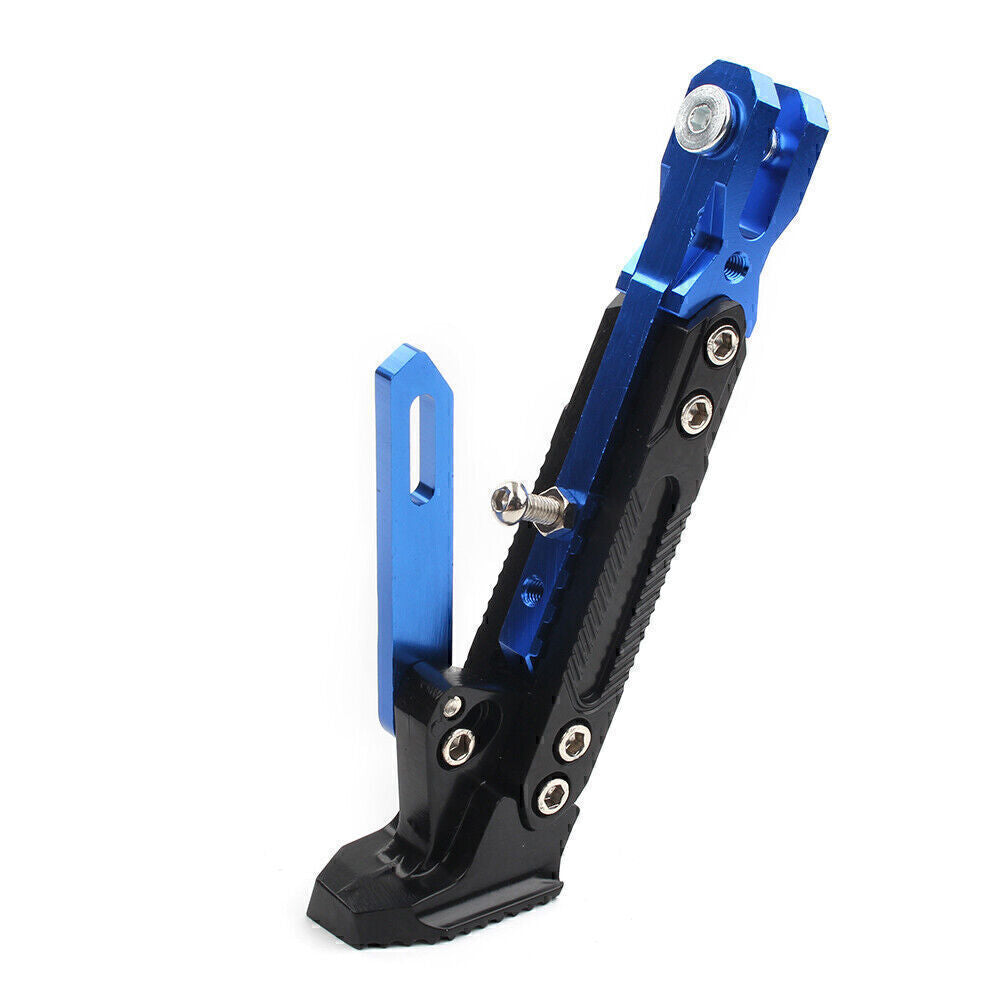 Non-slip Adjustable Kickstand Foot Side Support Stand Motor Stainless steel