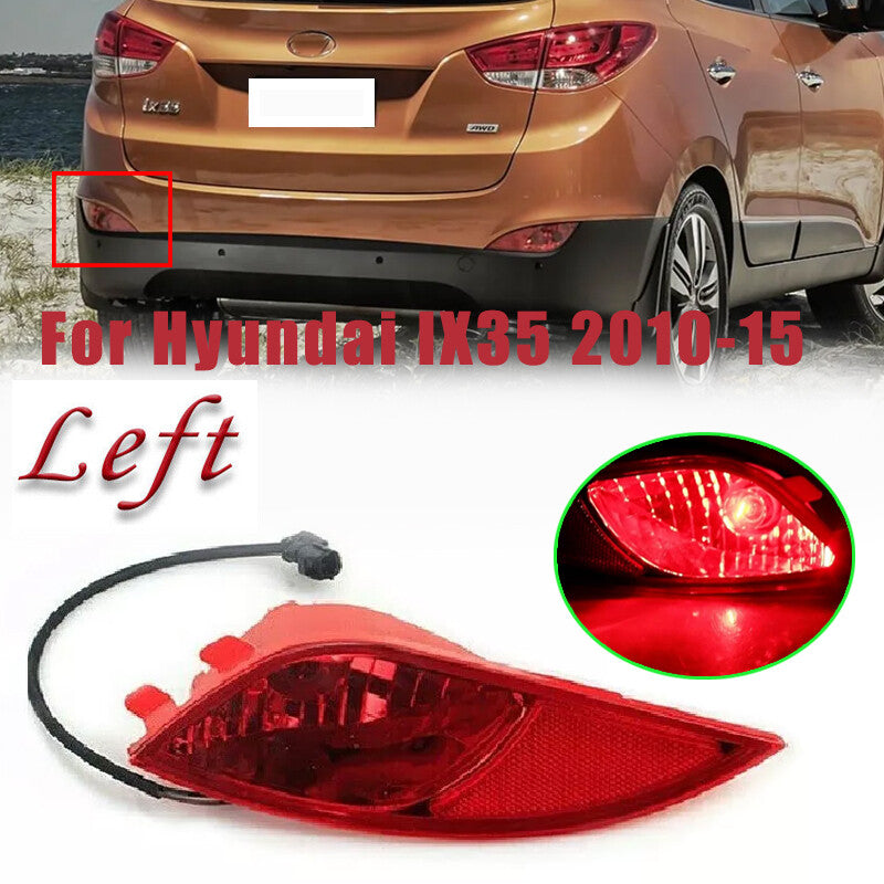 Left rear bumper brake light, taillight, and stop light for Hyundai IX35 2010-15 1 piece