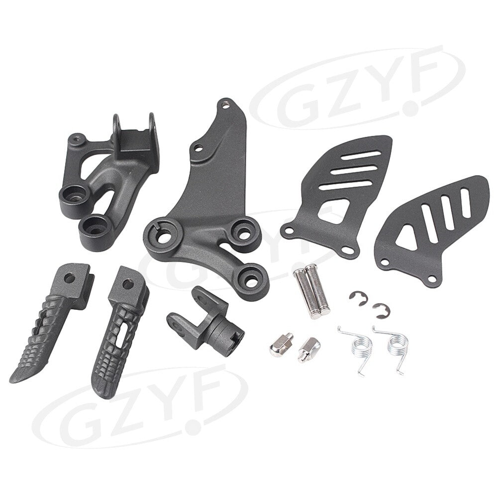 Front Rider Foot Pegs Footrest Bracket for Suzuki GSXR600 GSXR750 2006 - 2010 wa