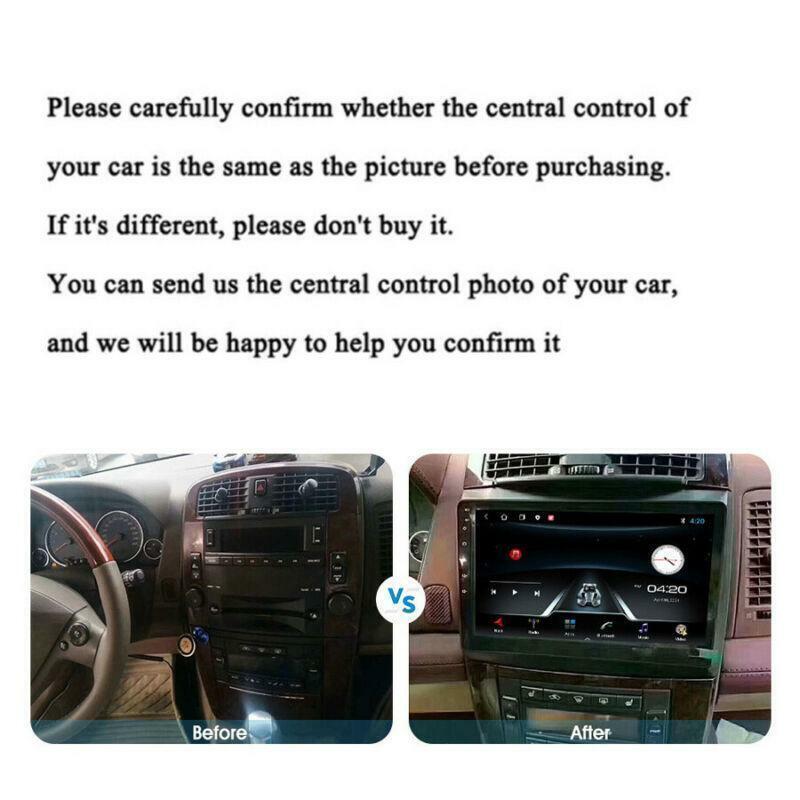 Android 10.0 Car Radio Stereo GPS Navigation 1+16GB for Cadillac CTS 2003-2007