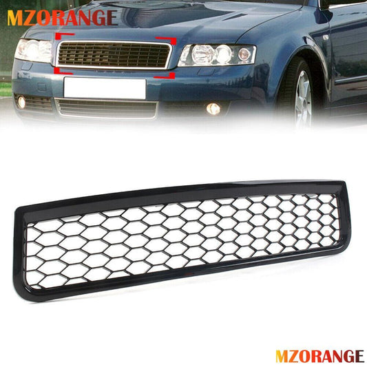 for Audi A4 B6 2001-2006 Front Grille Grill Gloss Black 8E0853651F NEW