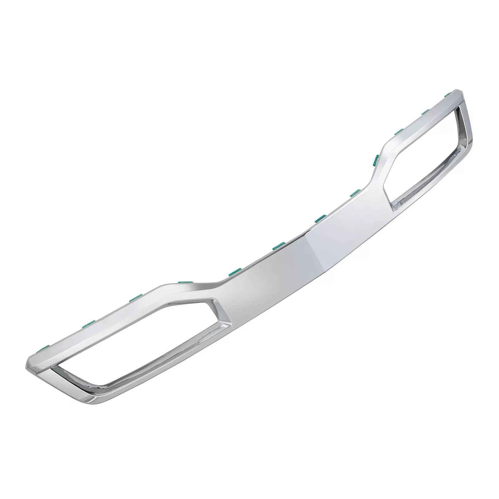 Front Bumper Fascia Skid Plate Chrome Fit For 2019-2021 for Chevrolet Silverado 1500