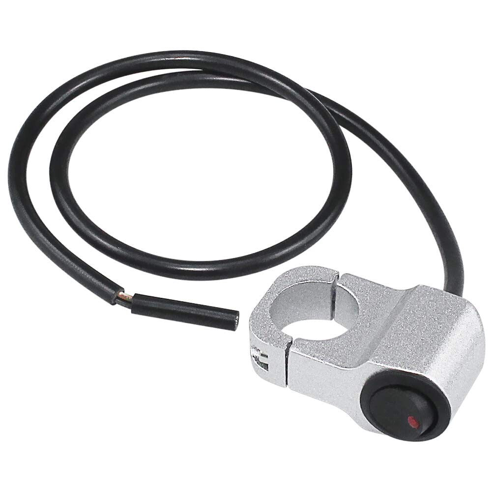 12V Motorcycle Headlight Brake Fog Light Handlebar Switch ON OFF Switch Button