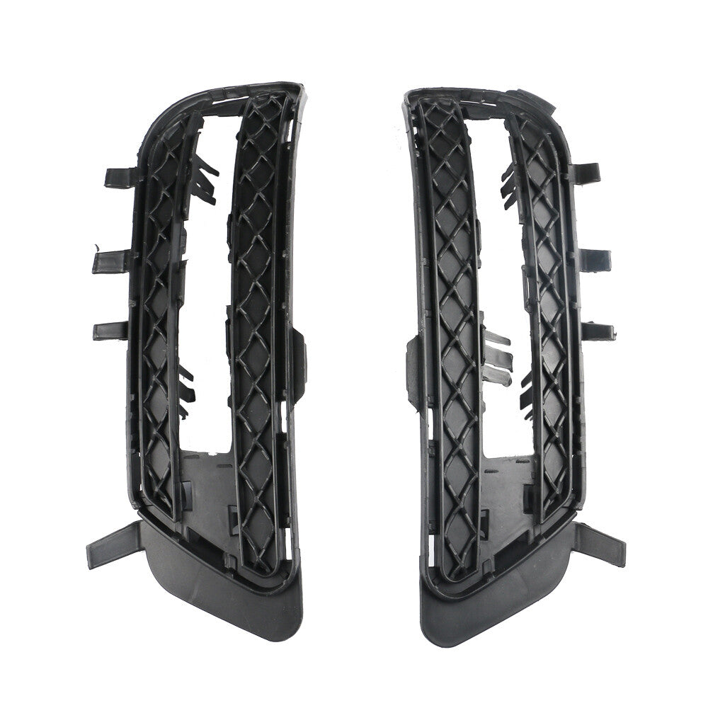 Set of 2 Front Bumper Fog Lamp Grill Cover for 09-16 for Benz E350 E550 Left + Right