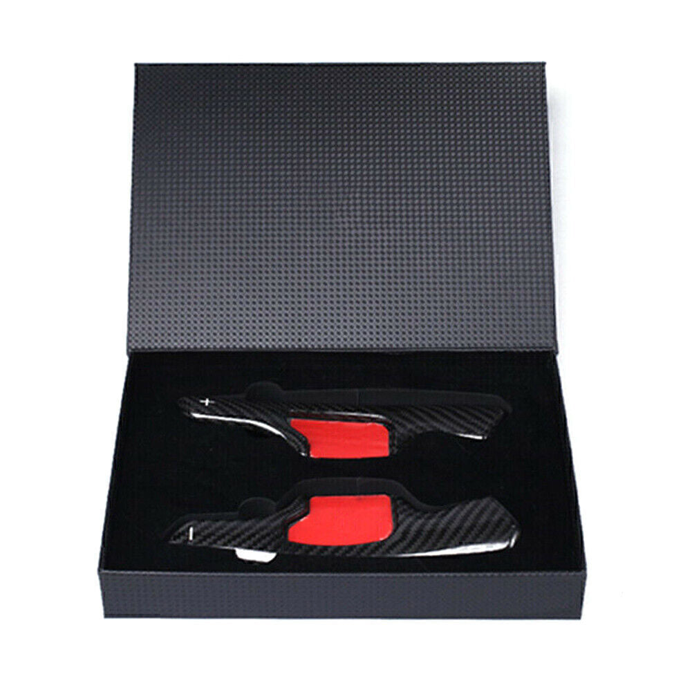 Carbon Fiber Steering Wheel Shift Paddle Extension Black Fit for Ford Taurus