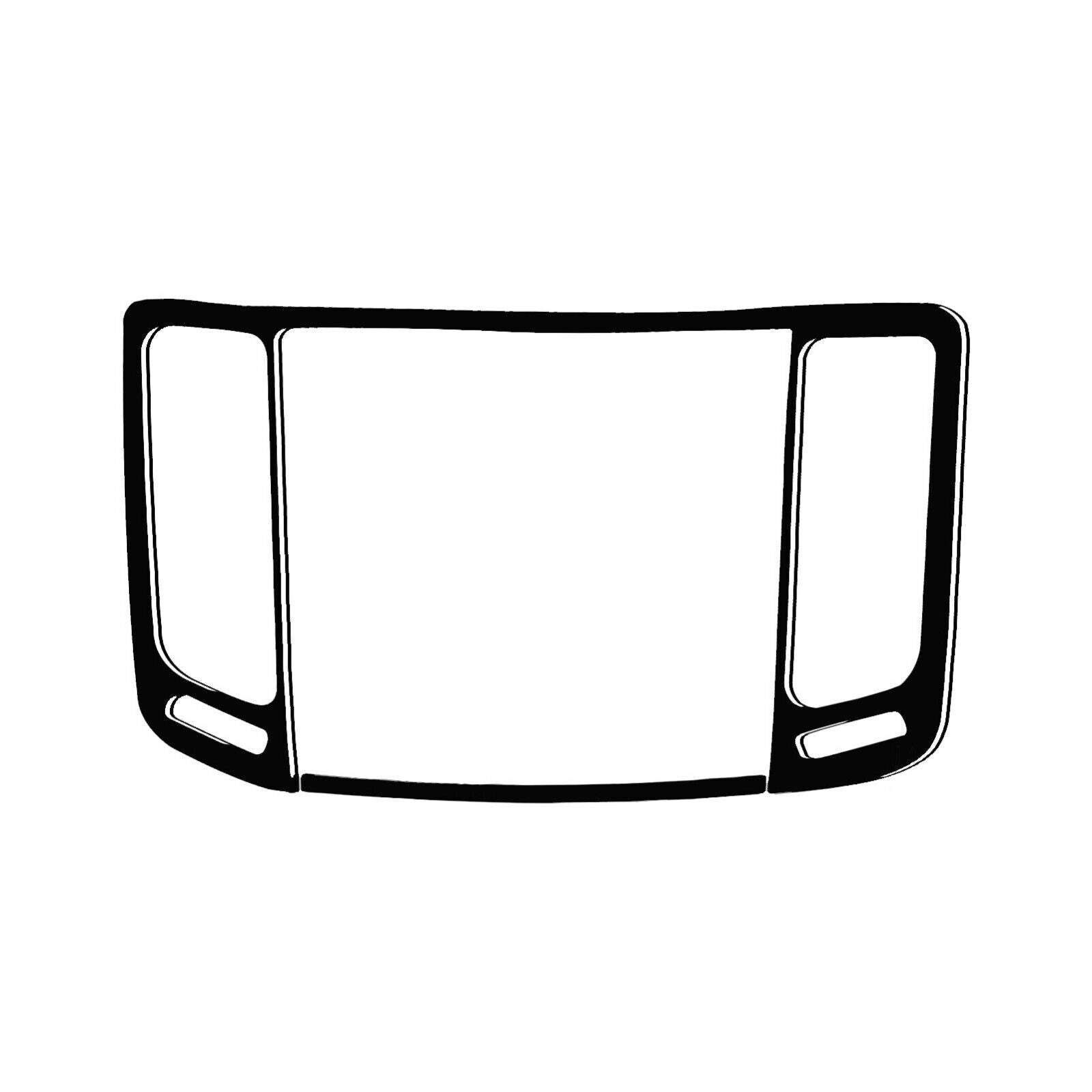 Piano Black Interior Central Air Outlet Cover Trim for Infiniti G37 2010-2013