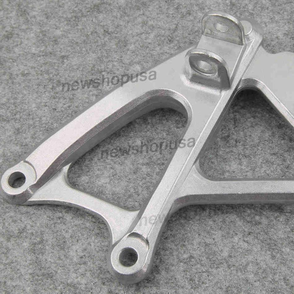for YAMAHA 09 10 11 YZF R1 Rider Foot Pegs LR Footrest Brackets Front
