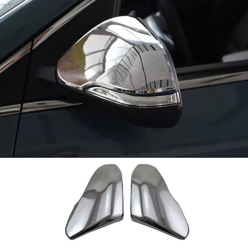 for Hyundai Sonata 2015-2019 Chrome Rear View Side Door Mirror Cap Cover trim 2x
