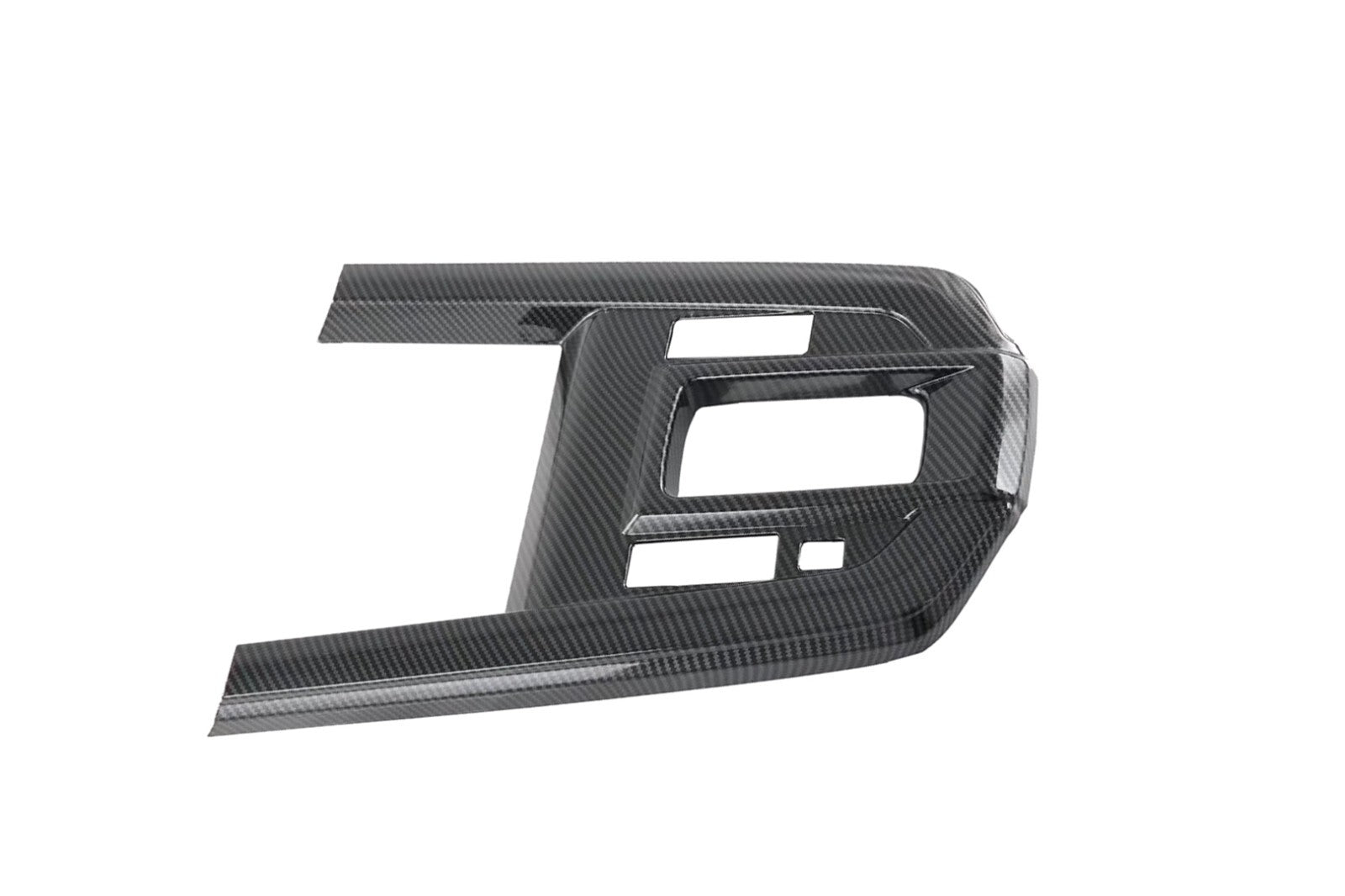 Carbon Fiber Gear Shift Panel Cover For 2024 for Isuzu D-Max Accessories Frame Trim