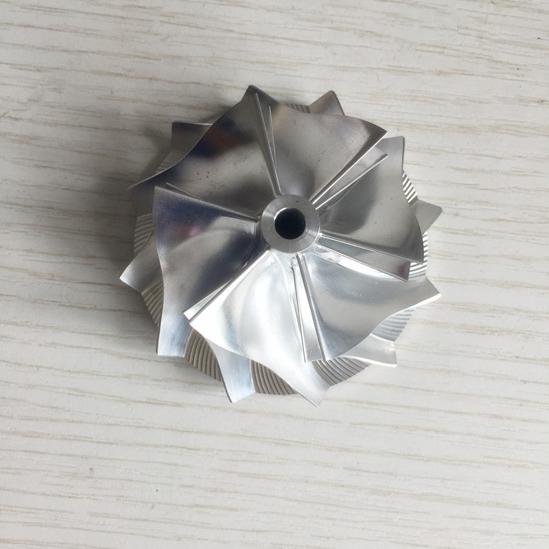 RHF5/RHF55 46.30/60.00 mm 6+6 blade high-performance billet compressor wheel