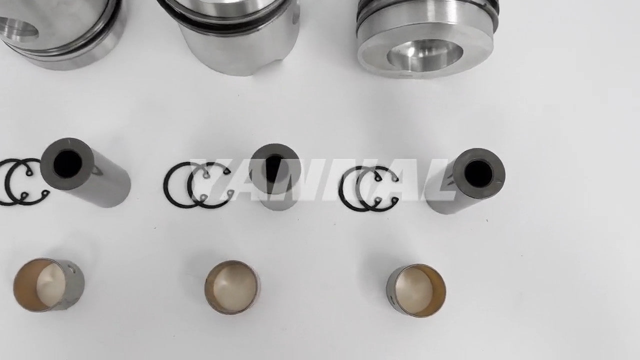 Piston rings are suitable for Deutz F3L912 engine parts.
