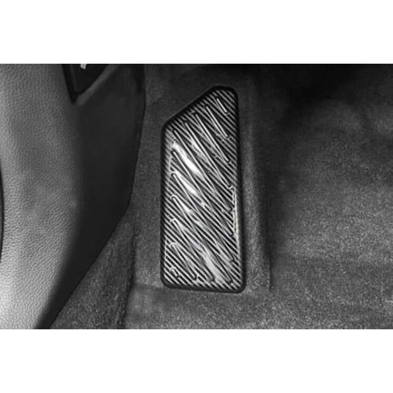 for Honda CR-V 2023-2024 Carbon Fiber Dead Pedal Left Side Foot Rest Kick Panel