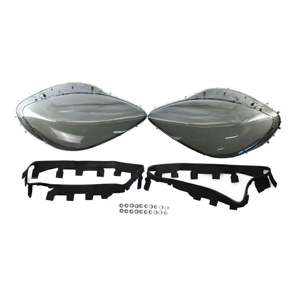 Headlight Lens Covers for Chevrolet for Corvette C6 2005-2013 Clear Pair Car