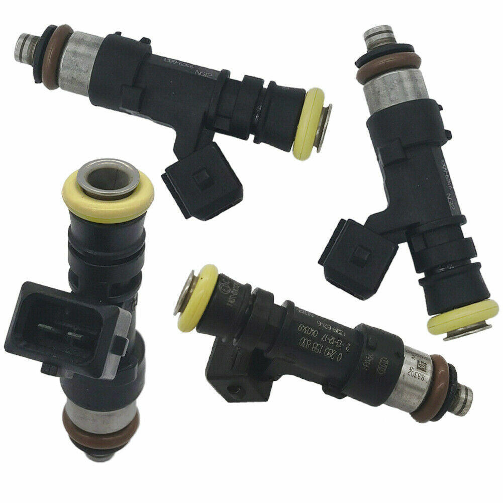 4Pcs High Impedance Fuel Injector 210LB 0280158829 for Honda for Acura 2200cc