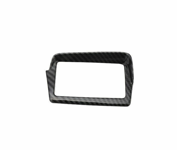 Headlight Button Frame Button Trim 1X for Honda CRV CR-V 2012-2016 Carbon Fiber