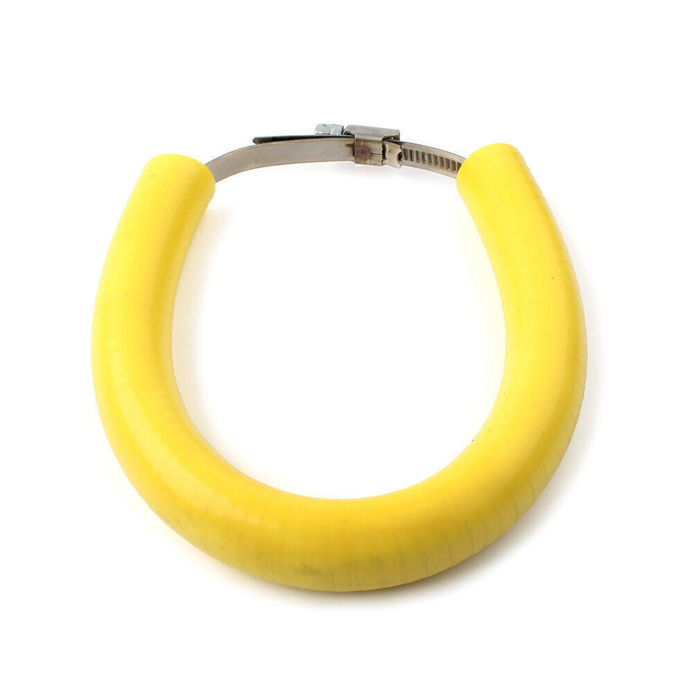 Universal Fit Dirt Bike Exhaust Pipe Heat Shield Crash Protector Guard Yellow