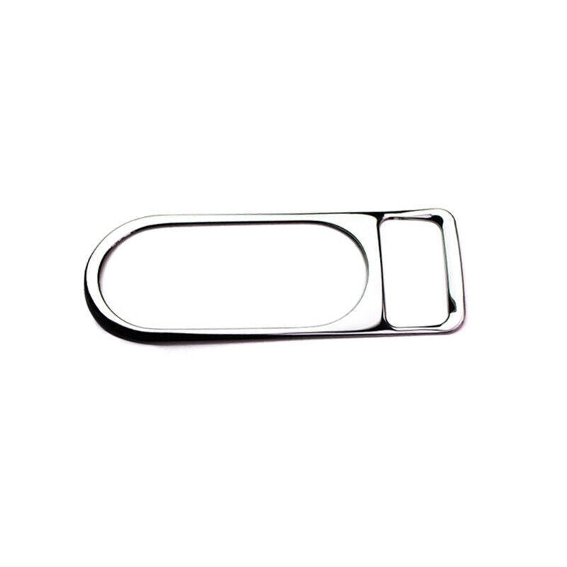 Middle Console Drinking Glass Cover Trim for Kia K3 Forte 2017-2018 Chrome Steel