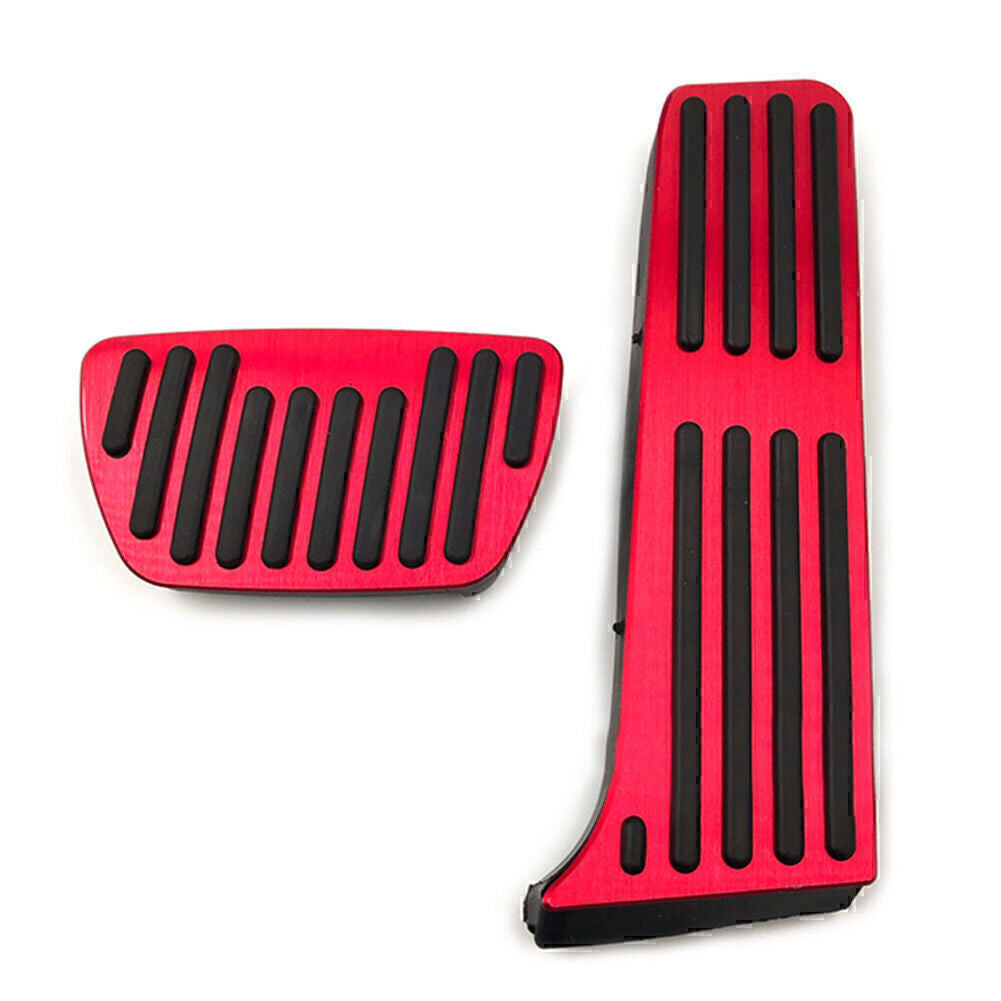 2Pcs No Drilling Gas Brake Foot Pedal Cover AT Fit 2018-2020 2019 for Toyota for Camry