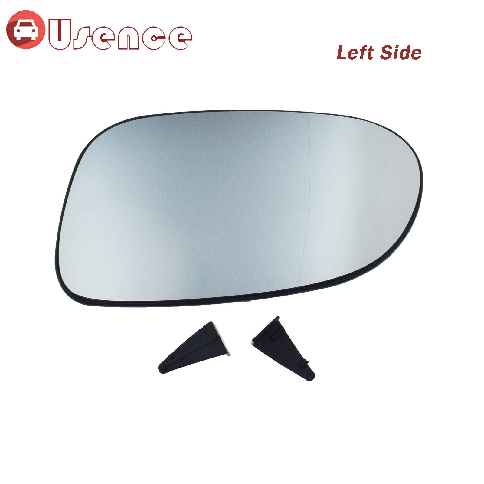 Left Driver Side Mirror Glass Heated W/ Backing for Mercedes-Benz CLK55 SLK230
