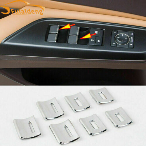 for Lexus ES350/300h/250 2019-22 ABS Door Window Lift Button Switch Sequin Trim