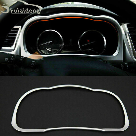 Fit for Toyota Highlander 2014-2019 Silver ABS Instrument Panel Frame Cover Trim