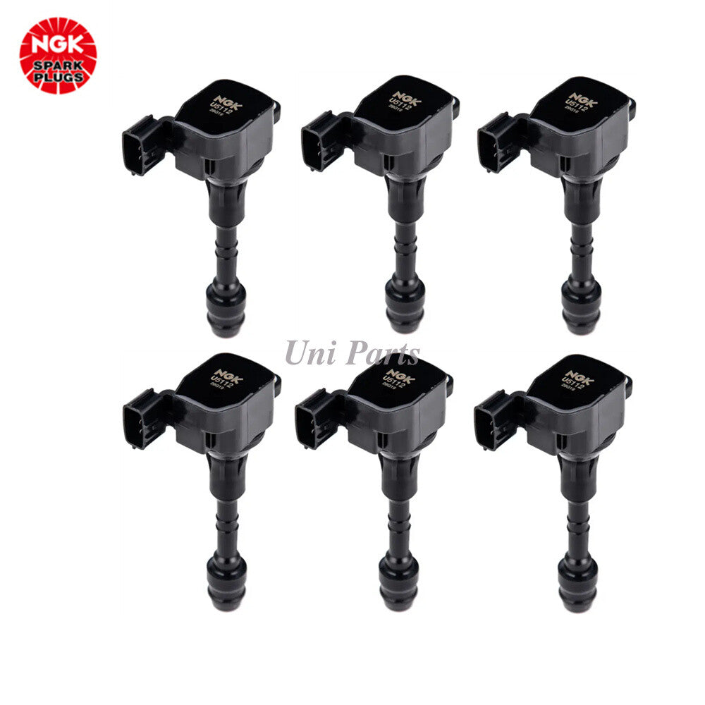 22433-8J11C Ignition Coil 6-Piece Ignition Coil for Nissan Frontier Pathfinder 3.5L and 4.0L