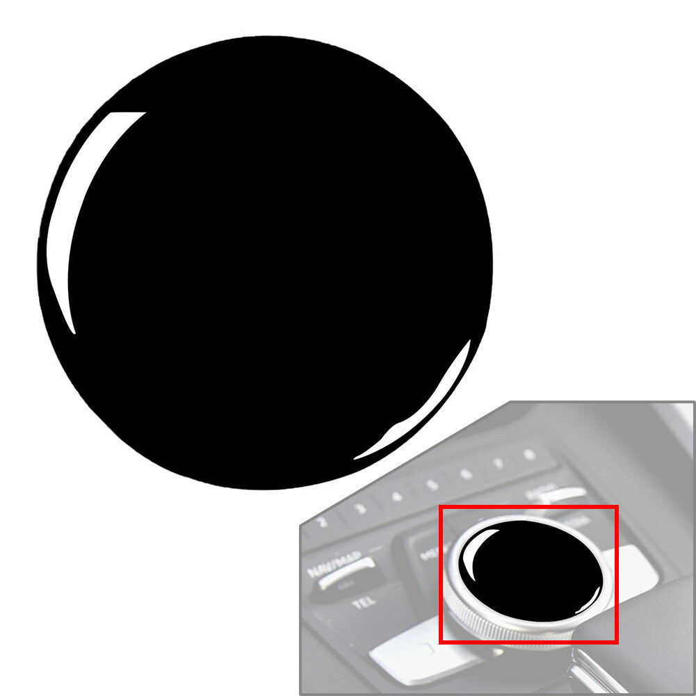 Media Volume Switch Button Knob Cover Trim for Audi A4 B9 A5 2017-2019
