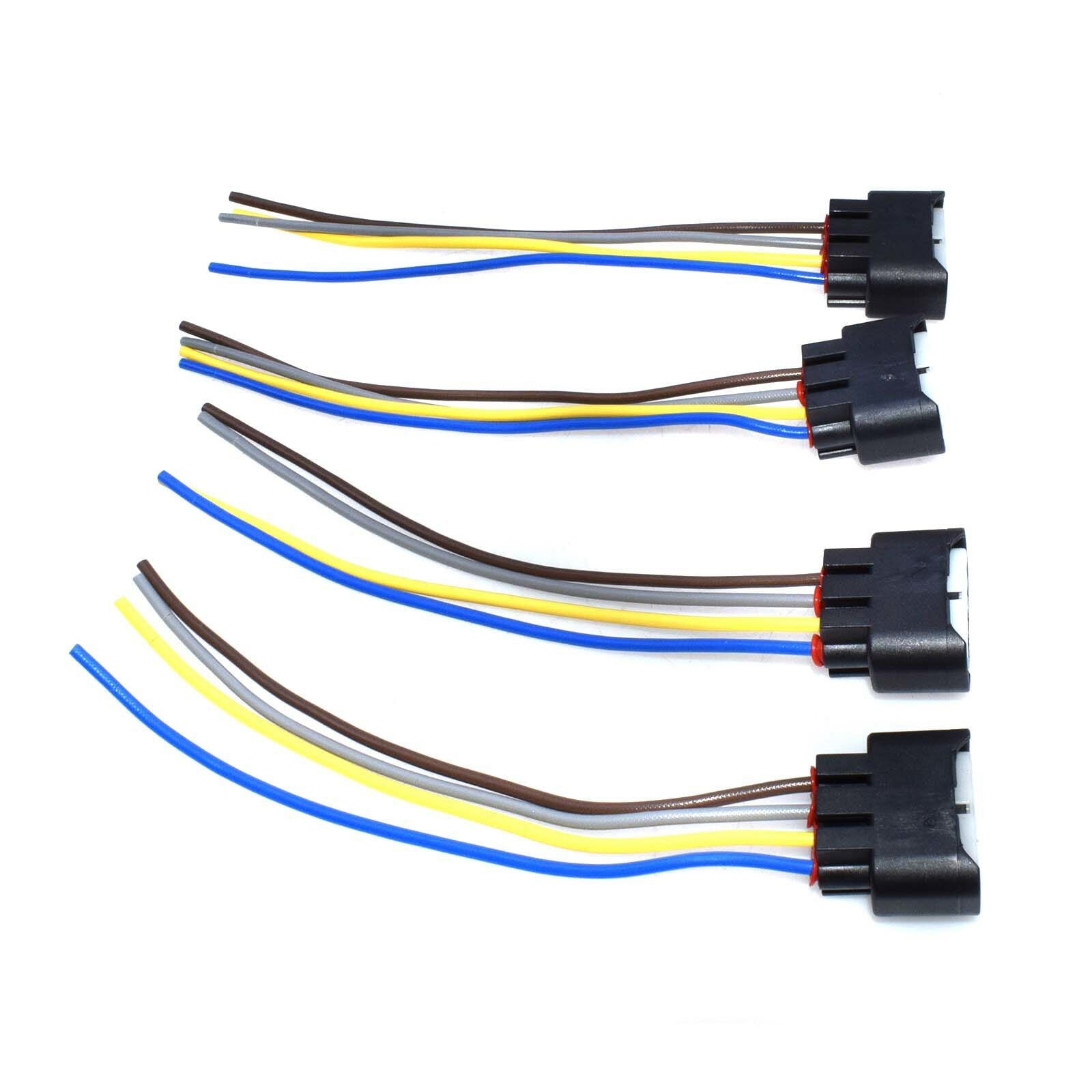 4-piece ignition coil female connector plug harness for Toyota for Lexus 2AZFE 1ZFE (Brand New)