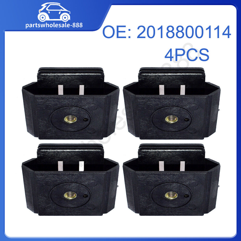 Fits for Mercedes-Benz W201 2018800114 Set of 4 Front Bumper Bracket Clips