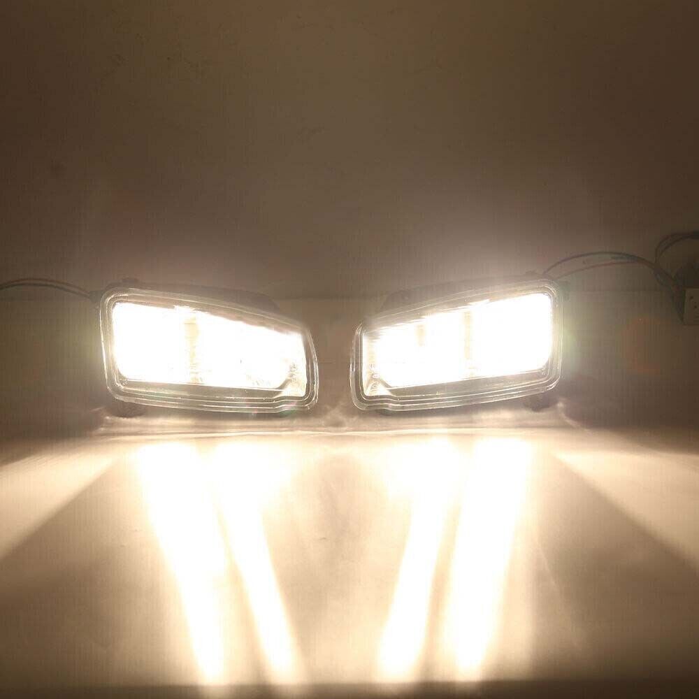 Front Bumper Fog Lights Lamps Daytime driving light for Ford Focus RS 2016-2018
