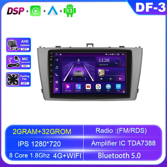 Android Car Radio for Toyota Avensis T27 2008-2015 CarPlay GPS Stereo Screen