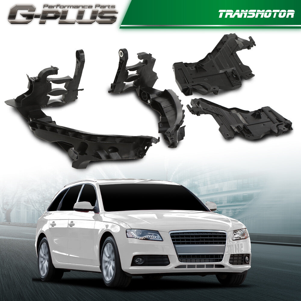 Headlight bracket and base plate kit for Audi for A4 B8 2008 - 12 S4